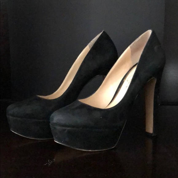 Jessica Simpson Shoes - Jessica Simpson black heels size 7M